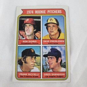 1974 Topps Dave Freisleben Rookie RC  #599 NM Diorio Riccelli Shanahan Pitchers